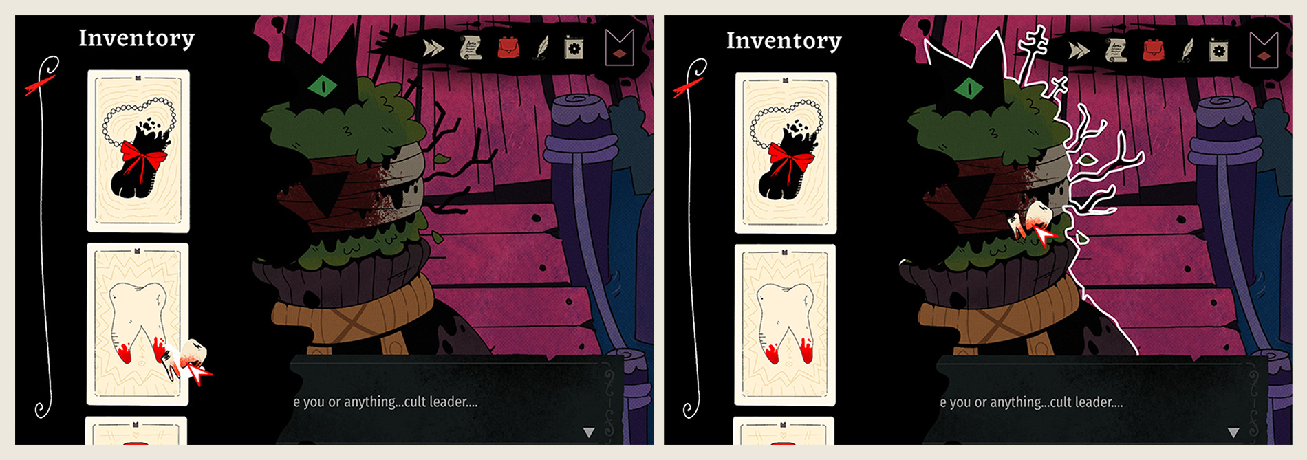 Love of the Lamb gifting interface