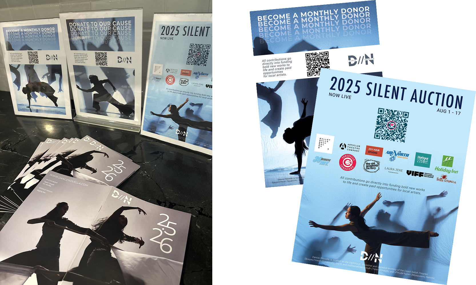 Dance Novella Cards